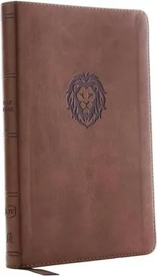 Produktbild von Kjv, Thinline Bible Youth Edition, Leathersoft, Brown, Red Letter Edition, Comfort Print