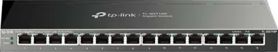 Produktbild von TP-Link TL-SG116P V1 - Switch - unmanaged - 16 x 10/100/1000 (PoE+) - Desktop - PoE+ (120 W)