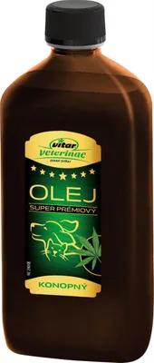 Produktbild von Vitar Veterinae Hanföl 500 ml