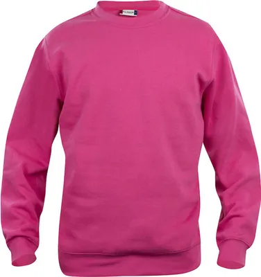 Produktbild von Klassischer Pullover mit Rundhalsausschnitt und Rippenbündchen an Ärmeln und Bund