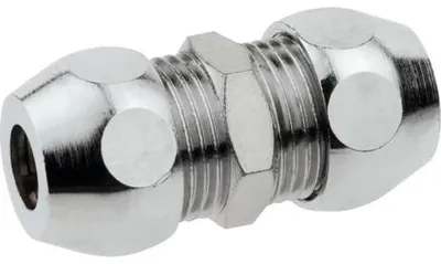 Produktbild von sanicomfort Doppelquetschverschraubung 17,2mm (3/8) x 17,2mm (3/8") x 8 mm, 10 Stück