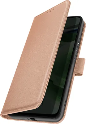 Produktbild von Avizar, Kunstlederetui mit Standfunktion iPhone SE, 8, 7, 6s, 6, Champagnerrosa