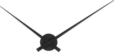 Produktbild von Karlsson - Wanduhr Little Big Time - Schwarz - Ø77,5cm