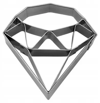 Produktbild von EkoForemki DIAMENT Keksform Diamant Schmuckstück Kuchen