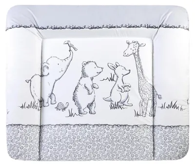 Produktbild von Julius Zöllner Wickelauflage Softy 65x75 cm Folie Safari
