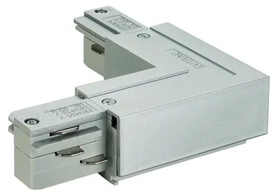 Produktbild von Eutrac 3 Phasen L-Verbinder, außen, grau