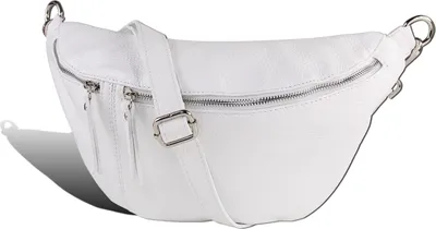 Produktbild von Toscanto Tasche weiß Gürteltasche sehr groß 37x20x12cm D2OTT820BW