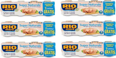 Produktbild von 24x Rio Mare Super Naturale Tonno 56g Thunfisch Natürlichen