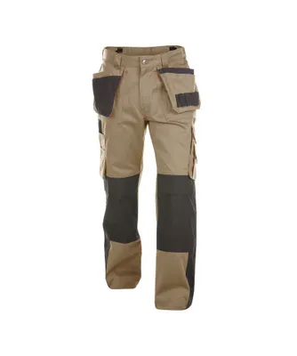 A pair of work pants on a white background.