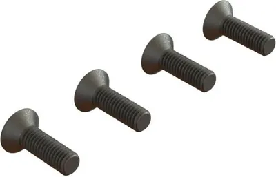 Produktbild von Arrma ARA722516 Flachkopf-Sechskant-Maschinenschraube M5x16mm (4)