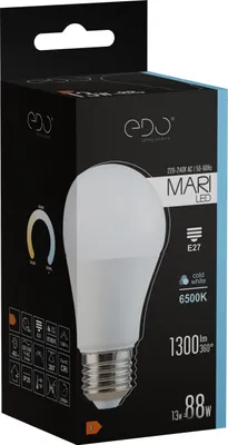 Produktbild von MARI LED-Lampe E27 13W 6500K kalt CW 1300lm Edo Solutions