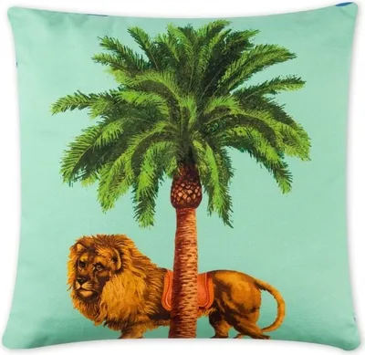 Image de Excelsa Coussin décoratif Le Cirque Du Marrakech Coton 45x16x45 cm Multicolore