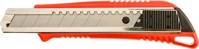 Zdjęcie produktu dla Top Tools Nóż z ostrzem łamanym 18 mm, zestaw 12 szt., w tubie
