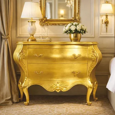 Produktbild von Casa Padrino Luxus Barock Kommode Gold 127,5 cm - Barock Möbel -  Italy