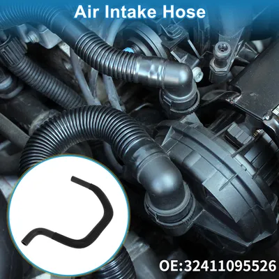 Image de Tuyau D'Admission D'Air Du Moteur N°32411095526 Tuyau D'Admission D'Air Du Filtre À Air Pour Bmw X5 E53 3.0 2000-2006 En Caoutchouc
