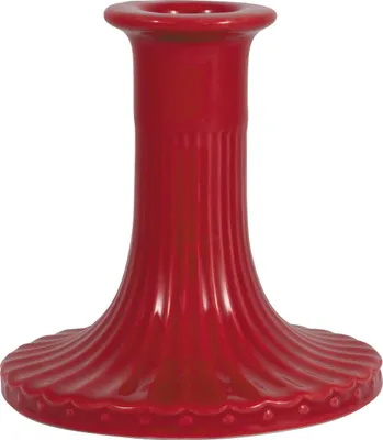Productafbeelding van Greengate kaarsenhouder ALICE, rood, klein, 10 cm, kaarsenstandaard