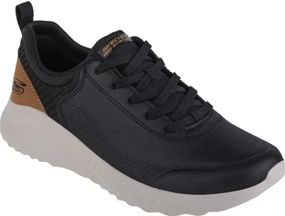 Imagen del producto de Zapatillas deportivas Skechers para interiores, con suela moldeada, de diseño moderno, color negro, talla 41