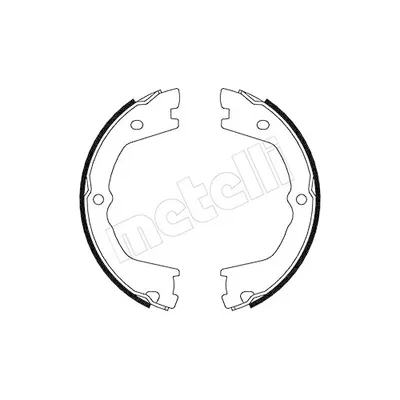 Produktbild von METELLI 53-0086 Handbremsbeläge für IVECO Daily VI Kastenwagen Handbremse 190,0mm