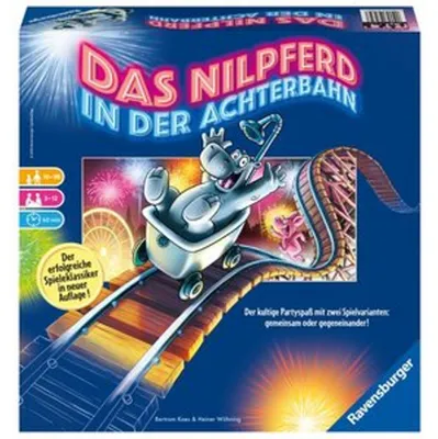 Produktbild von Ravensburger® Spiele - Das Nilpferd in der Achterbahn