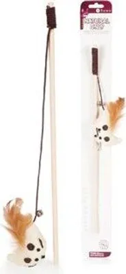 Obrázek produktu pro Hračka kočka Udice č.16 Natural Only 40cm