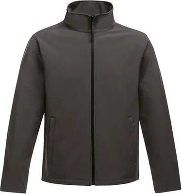 Produktbild von Regatta Standout TRA628 | Herren Ablaze Printable Softshell Jacket - Farbe: Seal Grey (Solid)/Black - Größe: L