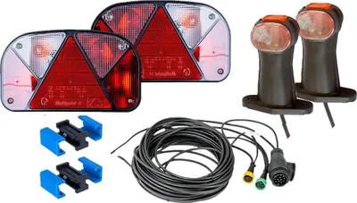 Produktbild von Anhänger Licht- & Kabelsatz: Aspöck Multipoint II Set