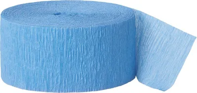 Produktbild von Unique Party 6343, Partyluftschlangen, Papier, Blau, Mottoparty, 24,6 m, 44,5 mm