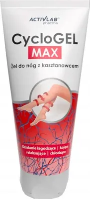Obrázek produktu pro Cycolgel Max 200ml - Výživný gel na nohy s kaštanovcem