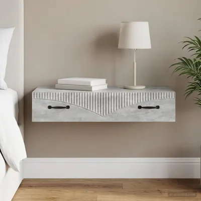 Immagine prodotto di vidaXL Tavolino da parete, 87,5 x 34,5 x 17 cm, materiale composito di legno