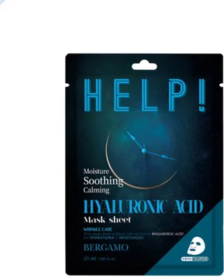 Produktbild von BERGAMO - HELP! Hyaluronic Acid Mask Sheet, 25ml