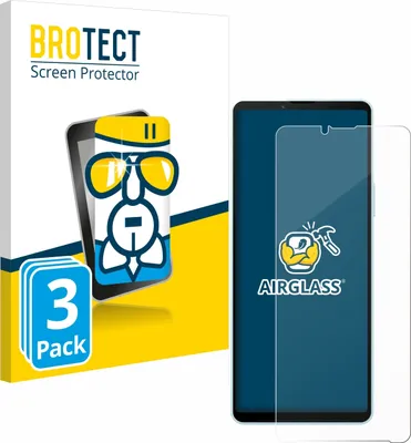 Produktbild von 3x BROTECT Schutzglas für Sony Xperia 10 VI Schutzfolie Panzer Folie Glas Display Schutz klar