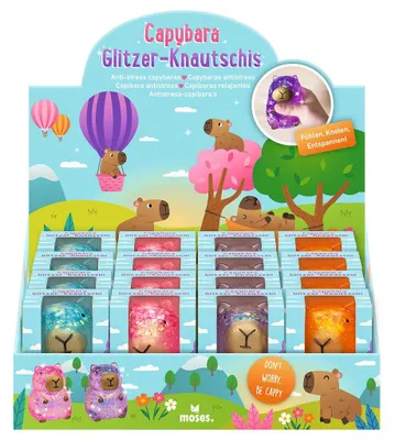 Produktbild von MOSES Capybara Glitzer-Knautschi