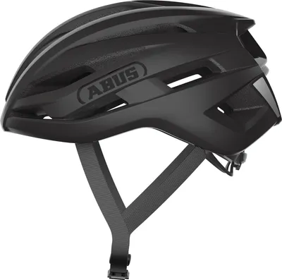 Produktbild von ABUS Rennradhelm StormChaser ACE - leichter Fahrradhelm für Radrennen, Gravelbike-Touren und Cyclocross - für Damen und Herren - Schwarz, Größe L (57-61 cm)