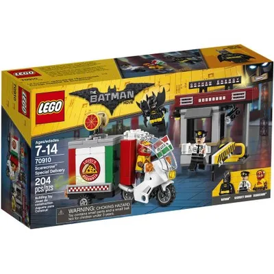 Produktbild von LEGO 70910 Scarecrows Speziallieferung LEGO Anzahl Anleitungen: 1, Anzahl Minifiguren: 3, Anzahl Teile: 189, Altersberatung: 7+, Veröffentlicht in: 2017, Gewicht: 0.292 KG, Zahl: 70910-1, EAN: 5702015869843, UPC: 673419266246, Thema: LEGO The LEGO Batman Movie