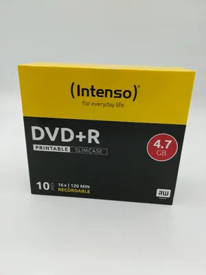 Produktbild von Intenso DVD+R 4.7GB, Printable, 16x 4,7 GB 10 Stück(e)
