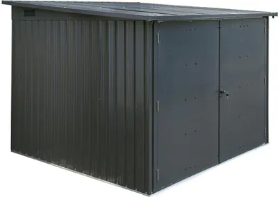 Produktbild von floraworld Fahrradgaragefür 4 Fahrrä der206 x 204 x 145/163 cm