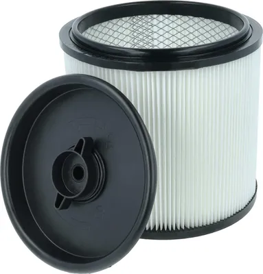 Produktbild von vhbw Faltenfilter kompatibel mit Einhell TE-VC 2238 SACL EX CH, 2340 SACL, 2340 SACL EX ARG Nass- & Trockensauger - Patronenfilter Schwarz Weiß