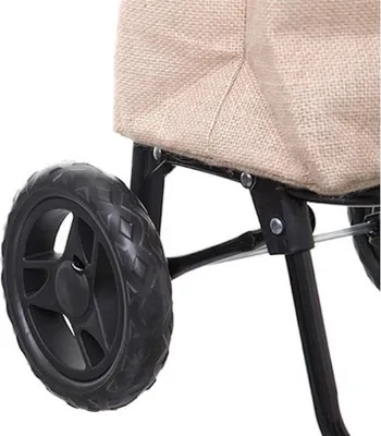 Produktbild von 5Five Einkaufswagen beige 33 l