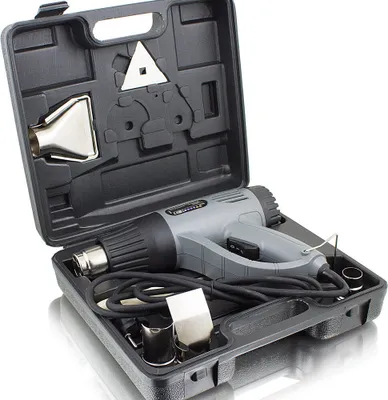Produktbild von Bituxx Heißluftpistole inkl. Koffer und Zubehör 2000 Watt, MS-15819