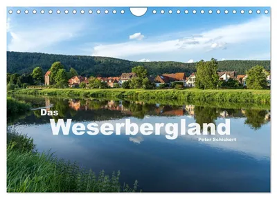 Produktbild von Das Weserbergland (Wandkalender 2027 DIN A4 quer), CALVENDO Monatskalender
