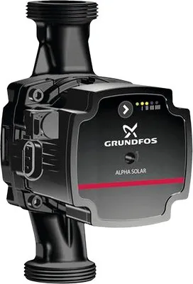 Produktbild von GRUNDFOS Hocheffizienz Umwälzpumpe ALPHA Solar25-75 PN10 G1_1/2 180mm 1x230V
