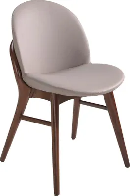 Obrázok produktu pre Stolička z ekokože vo farbe norky 4107