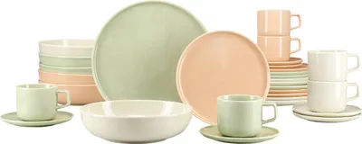 Obrázok produktu pre CreaTable, 25081, Session Romance, kombinovaný servis 30-dielny, porcelán