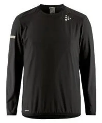 Produktbild von Craft PRO Hypervent LS Wind 2 M schwarz 1914584-999000 M; Schwarzes T-Shirt