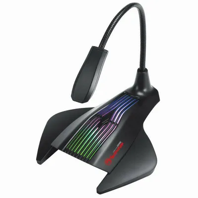 Produktbild von Marvo MIC-01, PC-Mikrofon, -34 dB, Omnidirektional, Kabelgebunden, USB, Schwarz