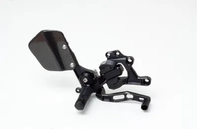 Immagine prodotto di GILLES TOOLING VCR38GT Sistema di pedane regolabili nero Kawasaki Z750/1000