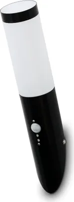 Produktbild von Kwazar Luminaire, Aussenlampe mit Bewegungsmelder, 230V, E27, 50W, IP44, Schwarz