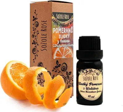 Produktbild von Ätherisches Öl, Süßorange aus Kalabrien – kaltgepresst – 10 ml