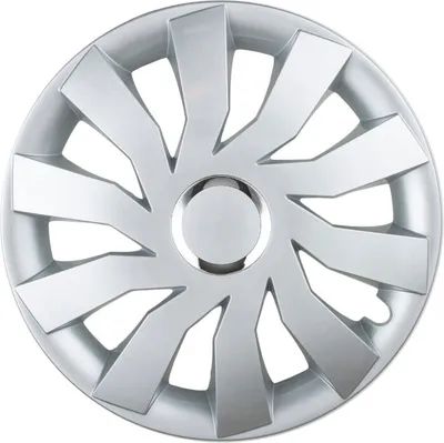 Produktbild von 4x 16" Zoll Radkappen Silber Radzierblenden Radblenden CLIFF 16 LEOPLAST