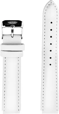 Produktbild von BOBROFF Herren-Armbanduhr BFS013 Weißes Lederarmband